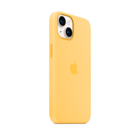 Apple funda silicona MagSafe iPhone 14 Plus Sunglow Apple funda silicona MagSafe iPhone 14 Plus Sunglow