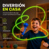Lanzador de Cuerda Zipstring Recargable con Luz LED Azul 1