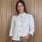 Camisa Carlita Volados Blanco