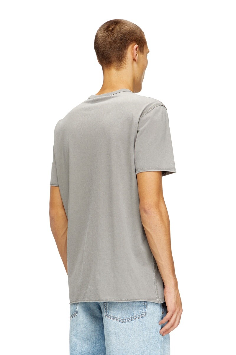 Polo Para Hombre T-Rawjust-V1 Gris Claro