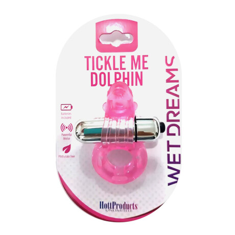 Anillo Purrfect Pets Tickle Me Dolphin Rosa