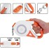 Correa Perro Extensible Retractil Con Luz Paseos 5 Metros Color Variante Naranja