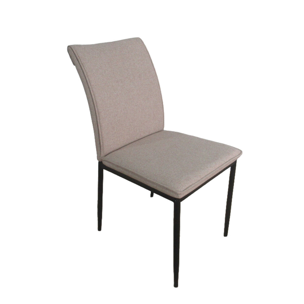 SILLA TAPIZADA CON PATAS DE METAL SILLA TAPIZADA CON PATAS DE METAL