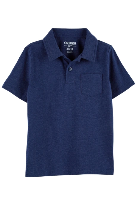 Remera polo de algodón, con bolsillo. Talles 2-5T Remera polo de algodón, con bolsillo. Talles 2-5T