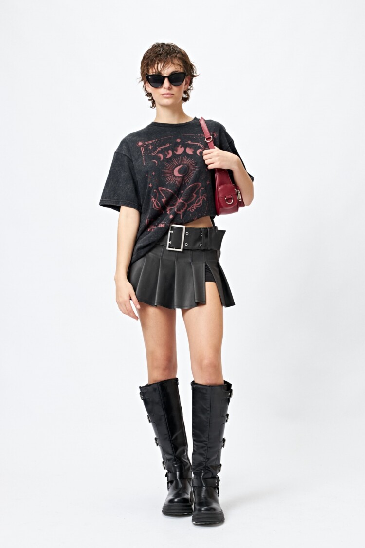 FALDA ANIKA Negro