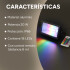 Foco Reflector RGB Control IP66 Exterior Interior 18 LED 20W Color Negro