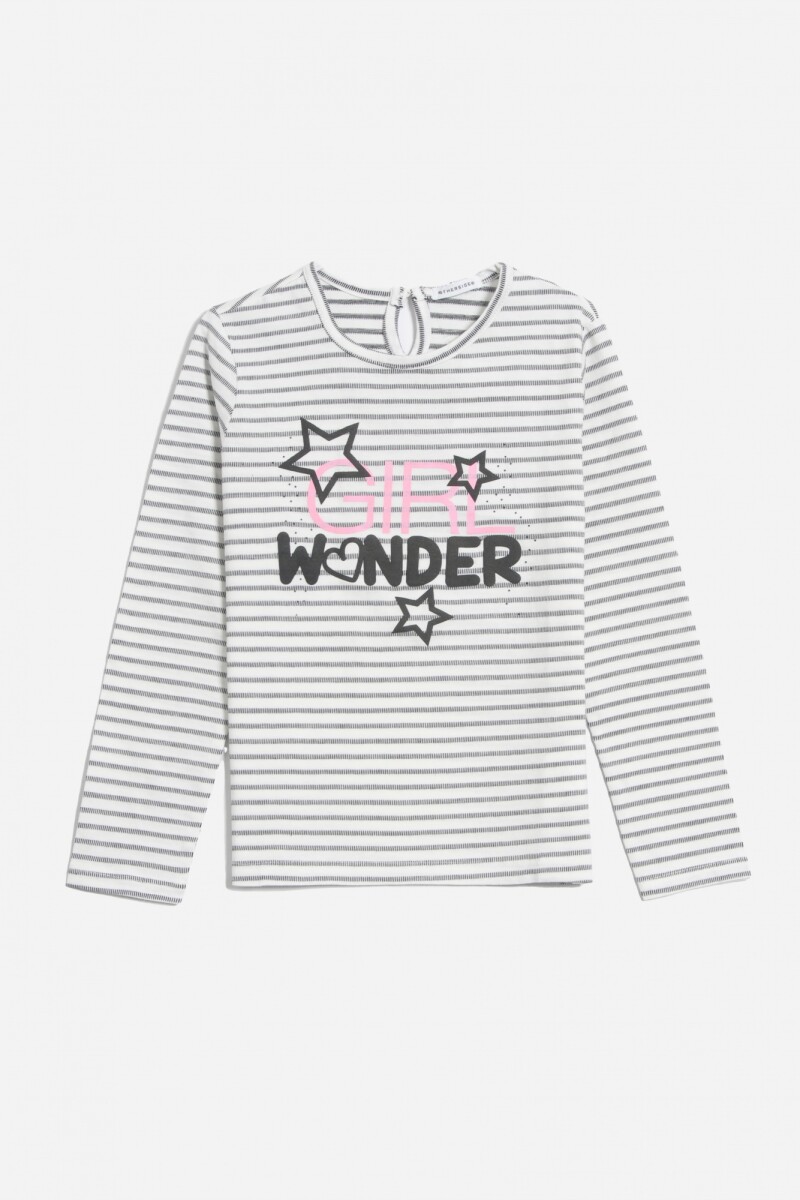 Remera Girl Wonder - Blanco 