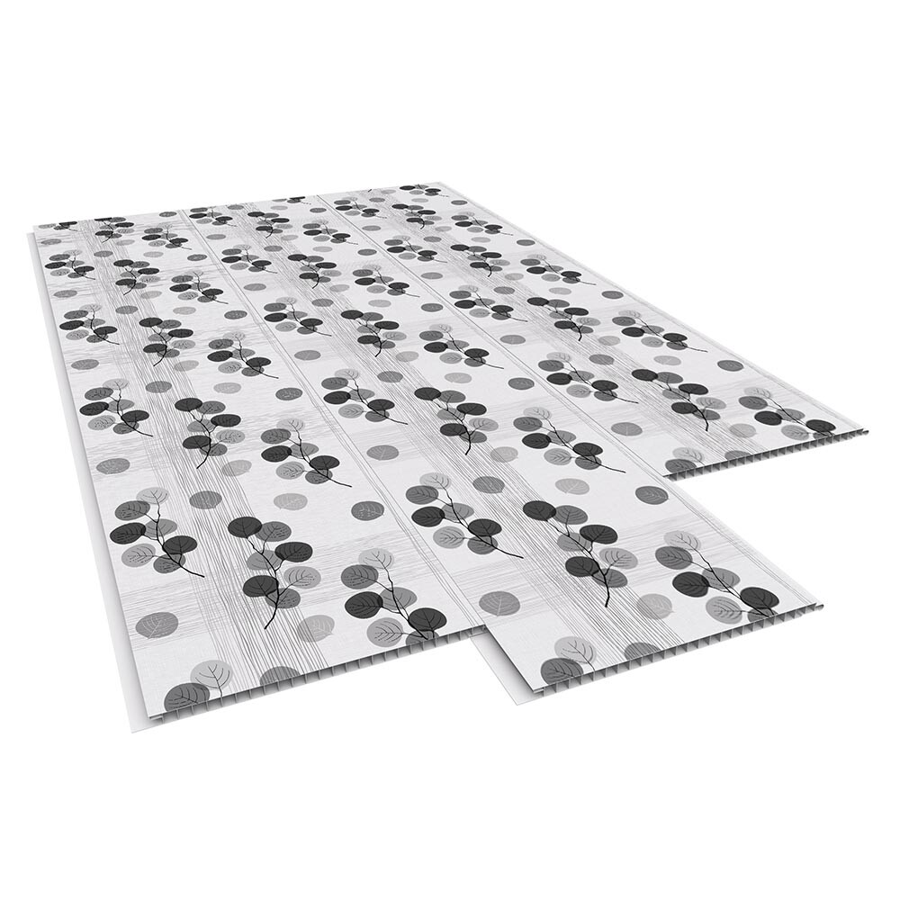 REVESTIMIENTO PVC PARA PARED MODELO ASHEN - 0.25x6 MTS / Espesor: 10 MM Revestimiento Pvc Para Pared Modelo Ashen - 0.25x6 Mts / Espesor: 10 Mm