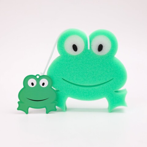 ESPONJA DE BAÑO DE RANA ESPONJA DE BAÑO DE RANA