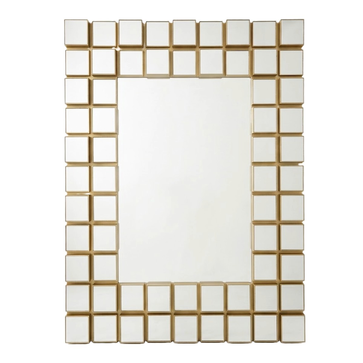 ESPEJO C/DET DORADO 57X76CM 