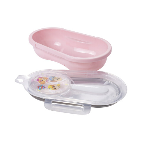 Recipiente para Bebés con Cuchara Paw Patrol Rosado 320 ml U
