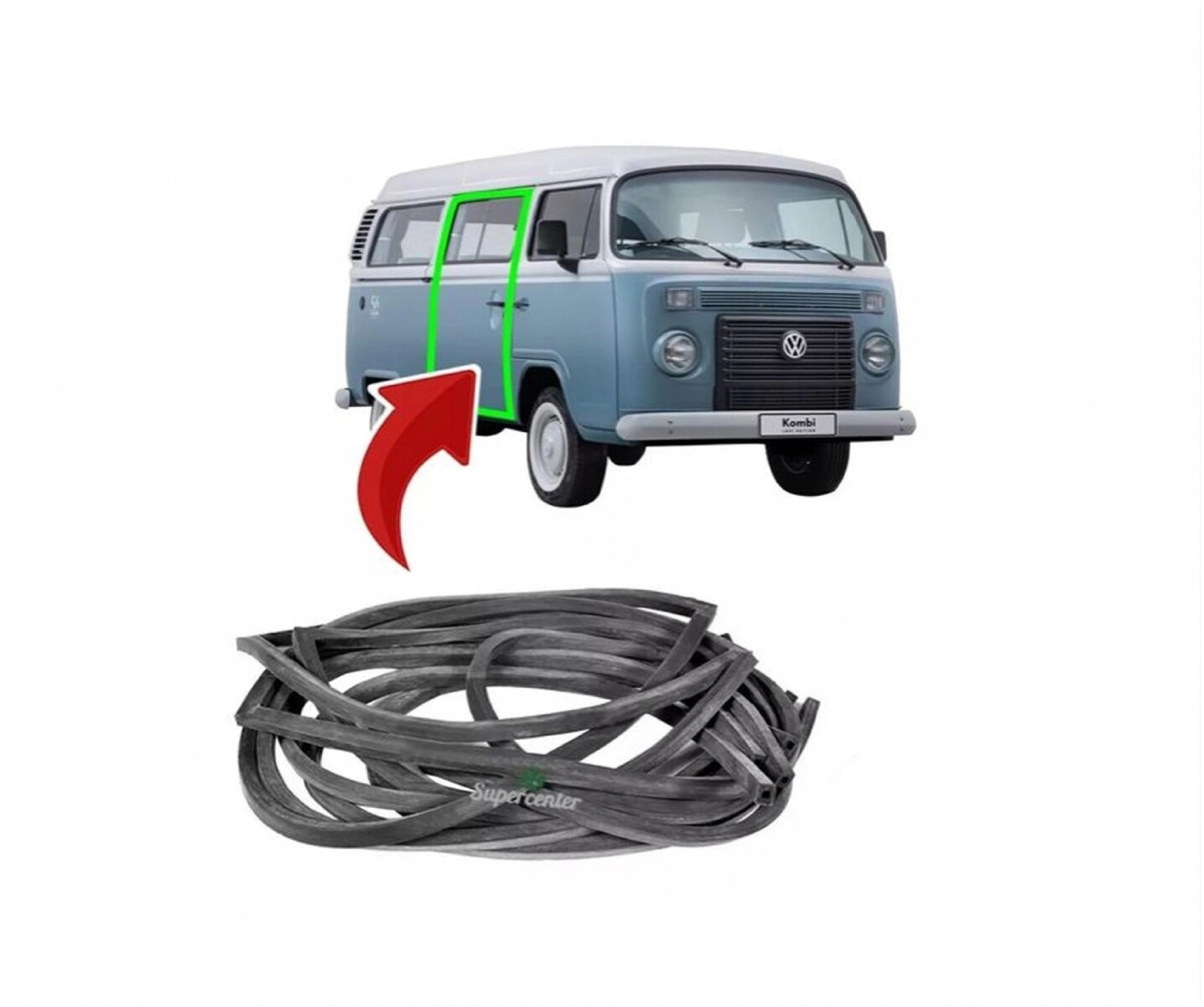 GOMA DE PUERTA LATERAL KOMBI 