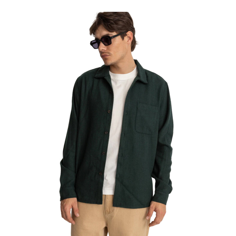 Camisa ML Rhythm Meadow Ls Shirt - Verde Camisa ML Rhythm Meadow Ls Shirt - Verde