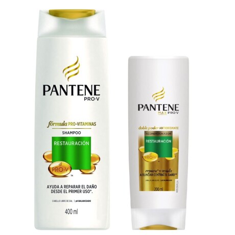 PANTENE SH RESTAURACION 400+ACOND 200 M PANTENE SH RESTAURACION 400+ACOND 200 M