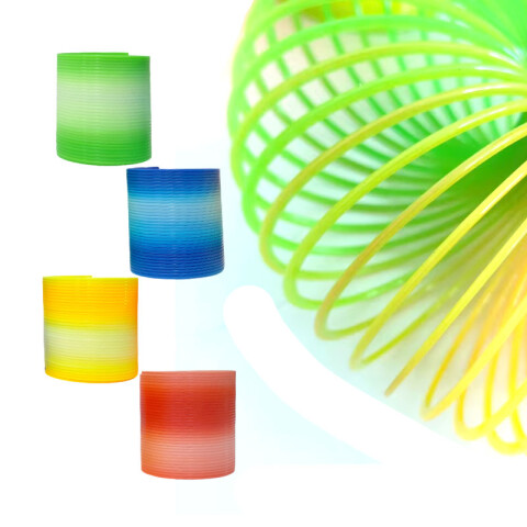 Resorte colores fluo6.3x6.3cm Resorte Colores Fluo6.3x6.3cm