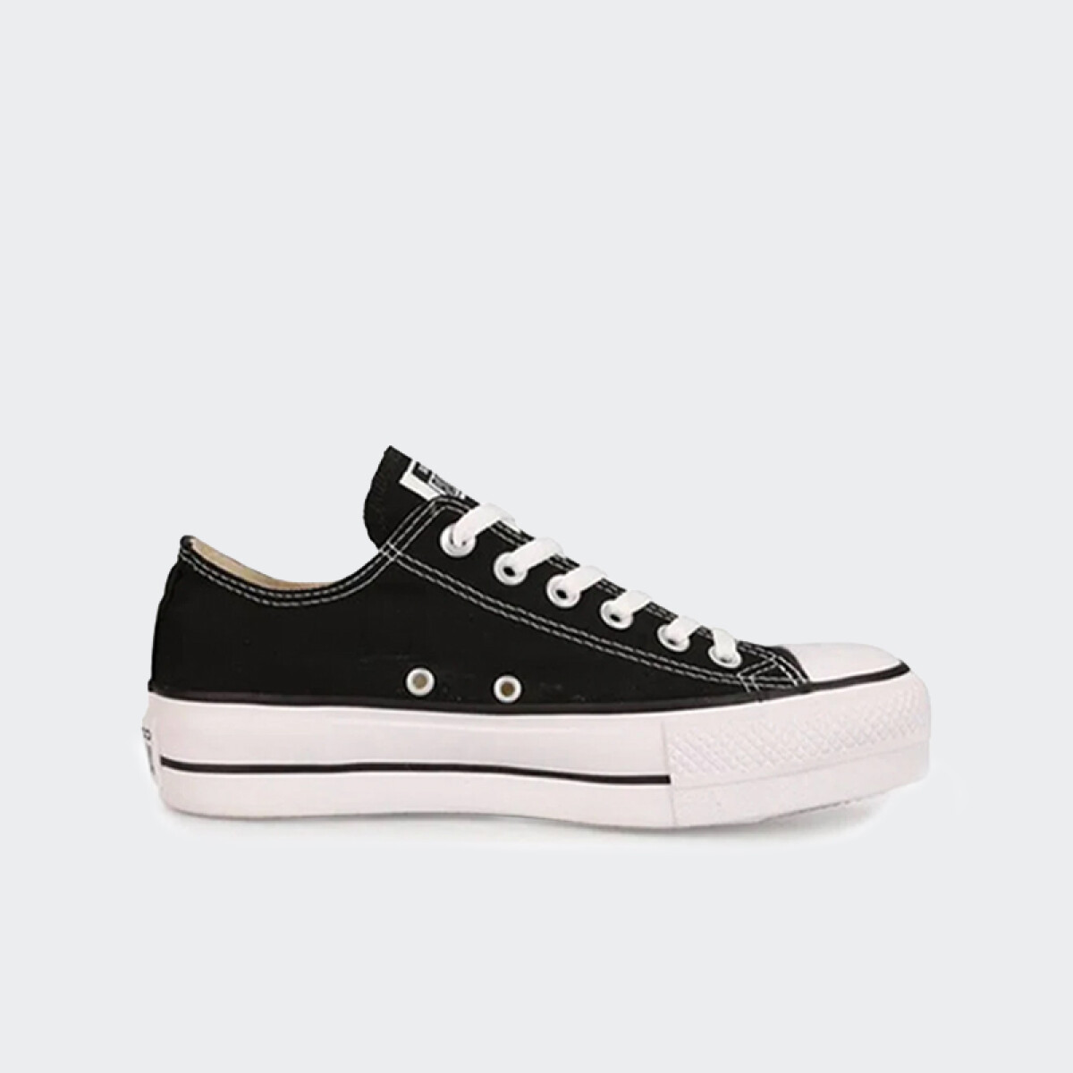 Championes Converse OX Platform - Negro 