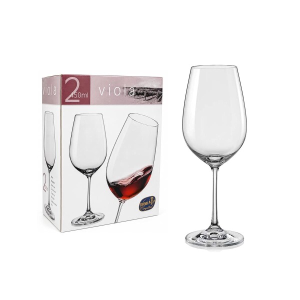 Set copas Viola 450 ml x 2 BOHEMIA Set copas Viola 450 ml x 2 BOHEMIA