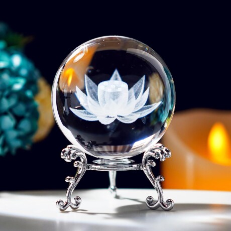 Veladora 3D Flor de Loto 001