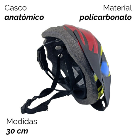 Casco Bici Anatómico Para Adultos 8991 K Unica