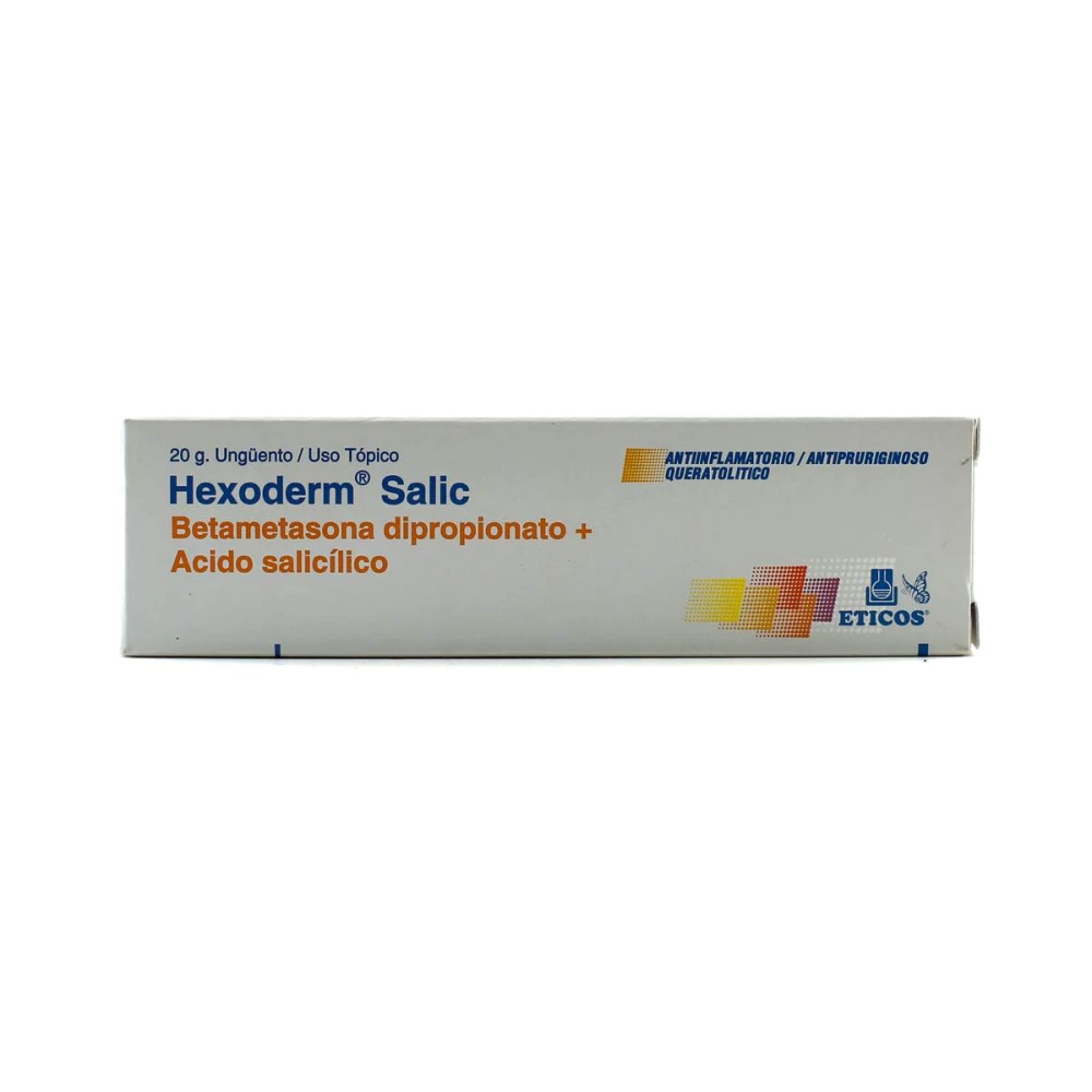 HEXODERM SALIC UNG. CJ X 20 GRAMOS