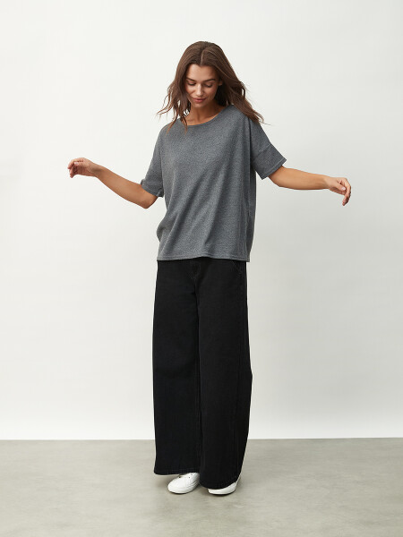 REMERA MENORCA GRIS OSCURO