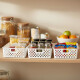 Set x3 Cesto organizador Quadratta calado M BLANCO