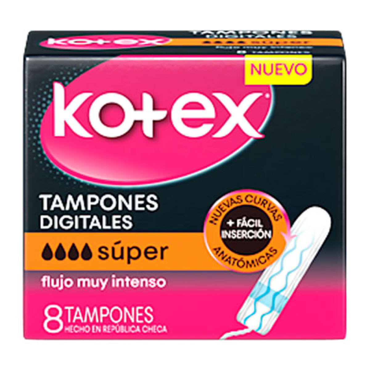 TAMPONES KOTEX SUPER X8 