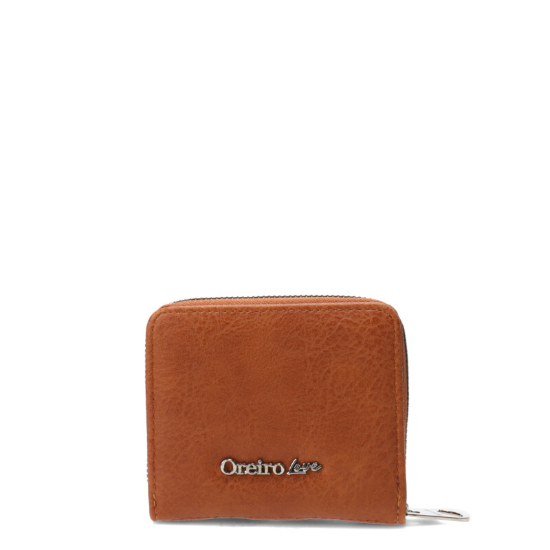 Billetera Las Oreiro Love Marrón Camel