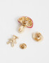 Prendedor Con strass Pins Con Strass - Dorado