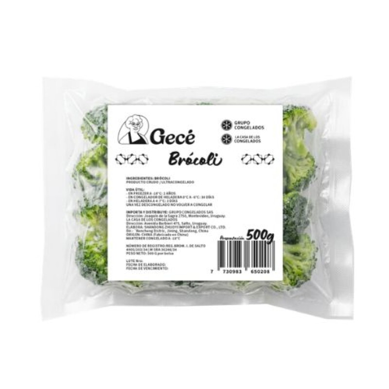 Brócoli Gecé - 500 g Brócoli Gecé - 500 g