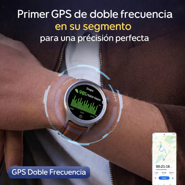 Smartwacht Motorola Xt2547-2 Gps Bluetooth Ip68 SMARTWATCH MOTO WATCH XT2547 NEGRO ACERO