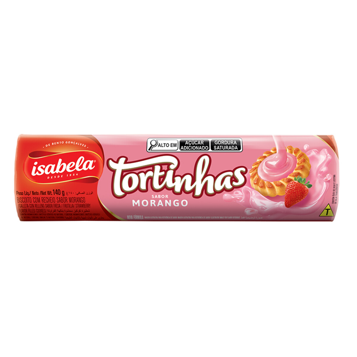 Galleta Tortita Isabella - Frutilla 