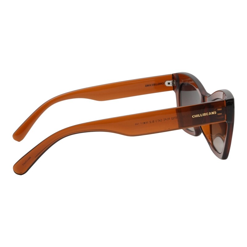 Lentes de Sol Chilli Beans Cascais Marrón