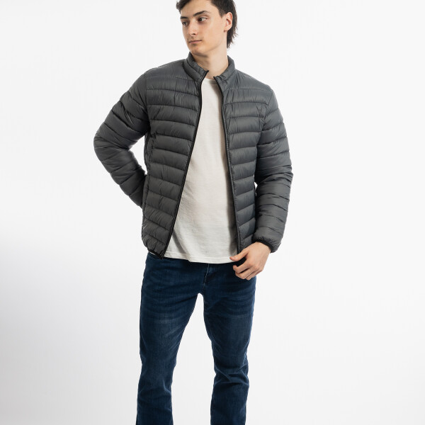 Campera Puffer Grey