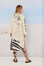 AVA V-NECK T-DRESS Estampado