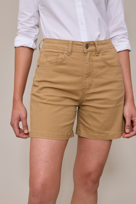 SHORT LORIANA POLANCO Marrón