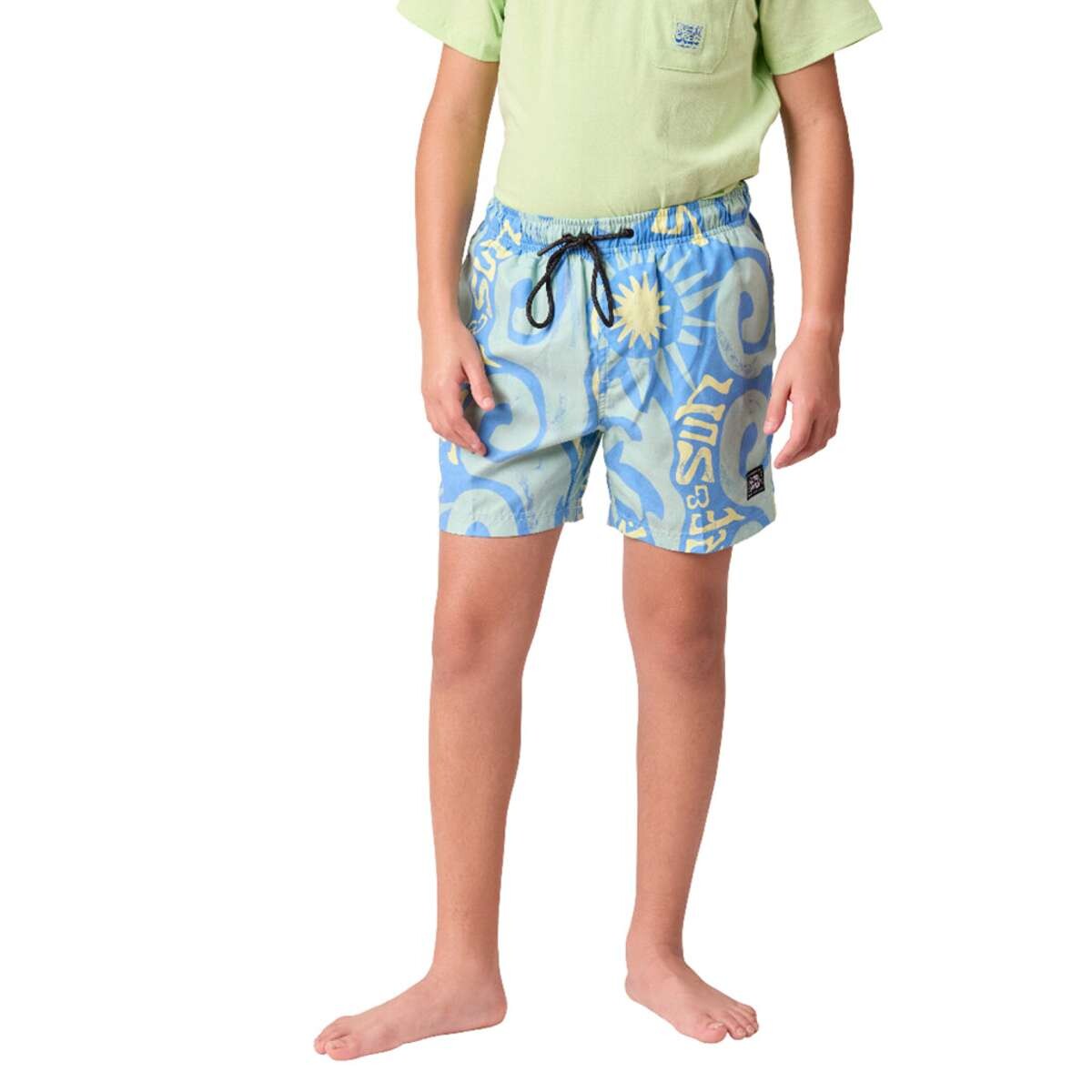 Voley Rusty Meleys Niño - Verde 