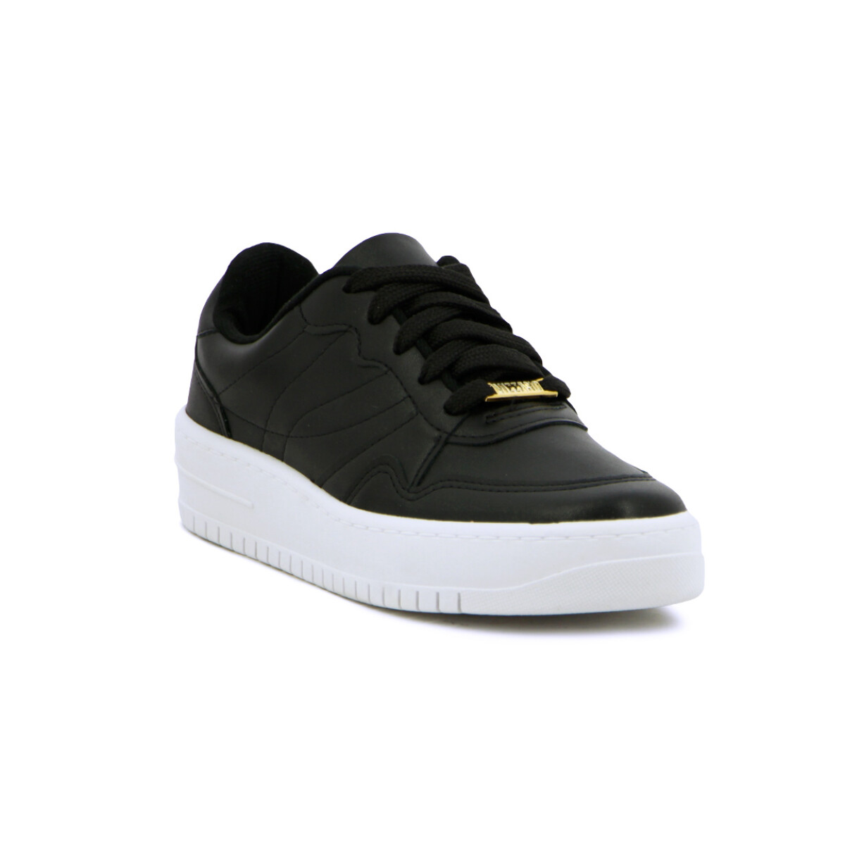Championes Vizzano Mujer Casual - Negro-blanco 