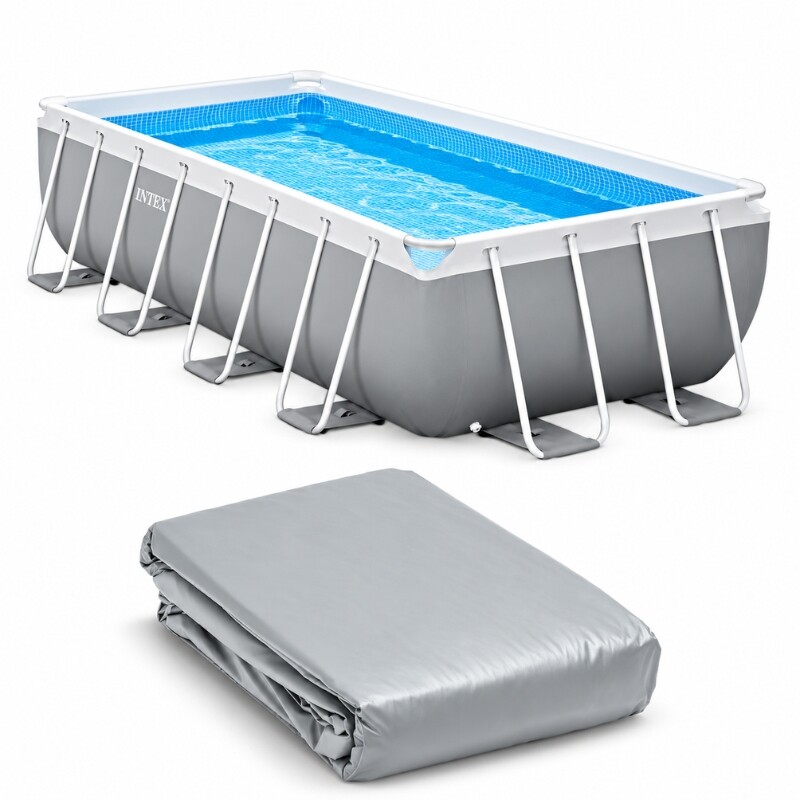 INTEX REPUESTO LONA PARA PISCINA PRISMA FRAME RECTANGULAR 4.88 X 2.44 X 1.07 M Intex Repuesto Lona Para Piscina Prisma Frame Rectangular 4.88 X 2.44 X 1.07 M