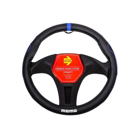 Cubrevolante Momo Negro Y Azul