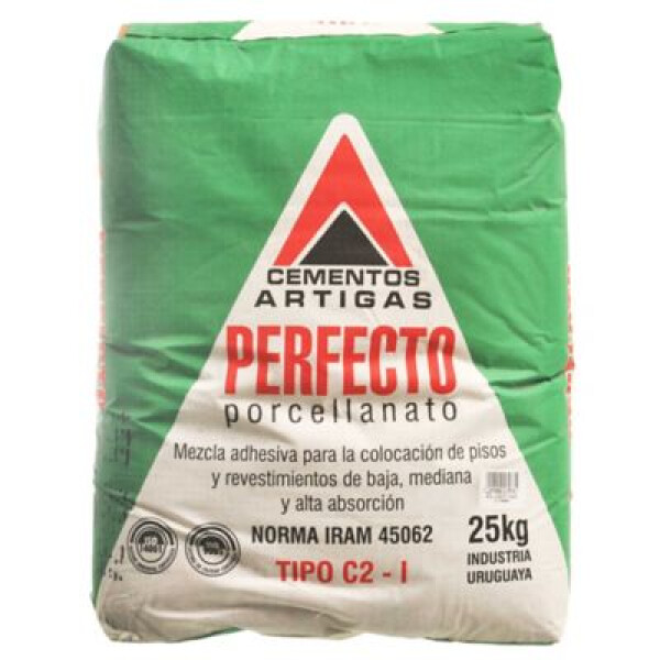 Cemento adhesivo Perfecto porcelanatos Cemento adhesivo Perfecto porcelanatos
