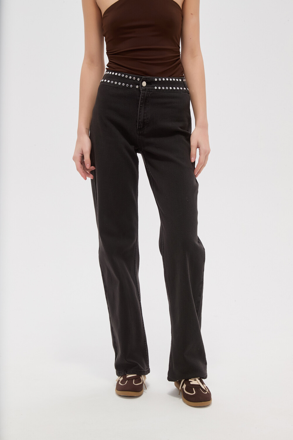Pantalon Halvar Gris Oscuro