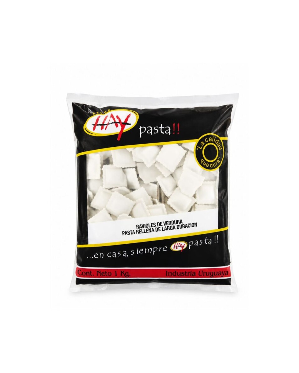 RAVIOLES DE VERDURA 1KG HAY PASTA!! 