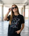 Remera Rock and roll Negro