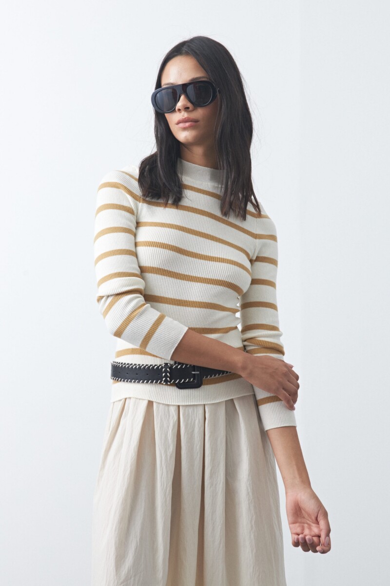 POLERA TRINAS Crudo