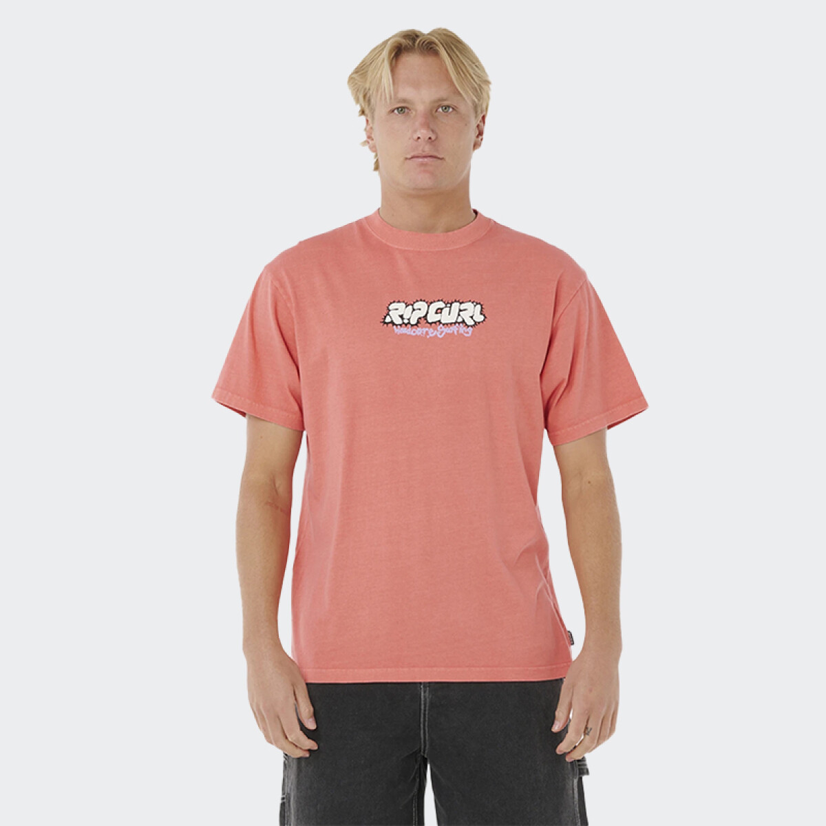 Remera Rip Curl Raw Energy Bubble Tee - Rosado 
