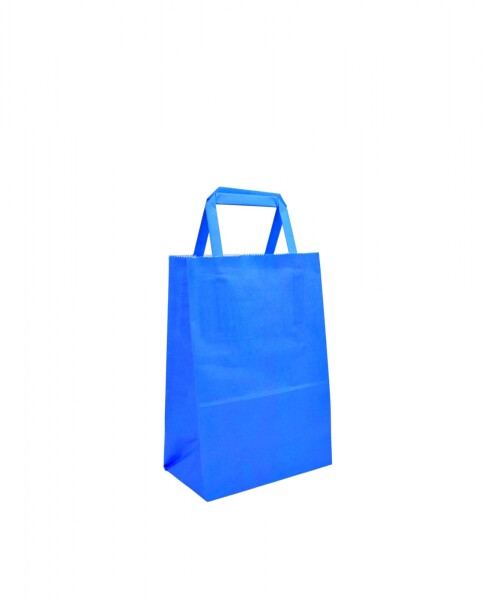 Bolsa lisa acuario 14x08x20 cm AZUL