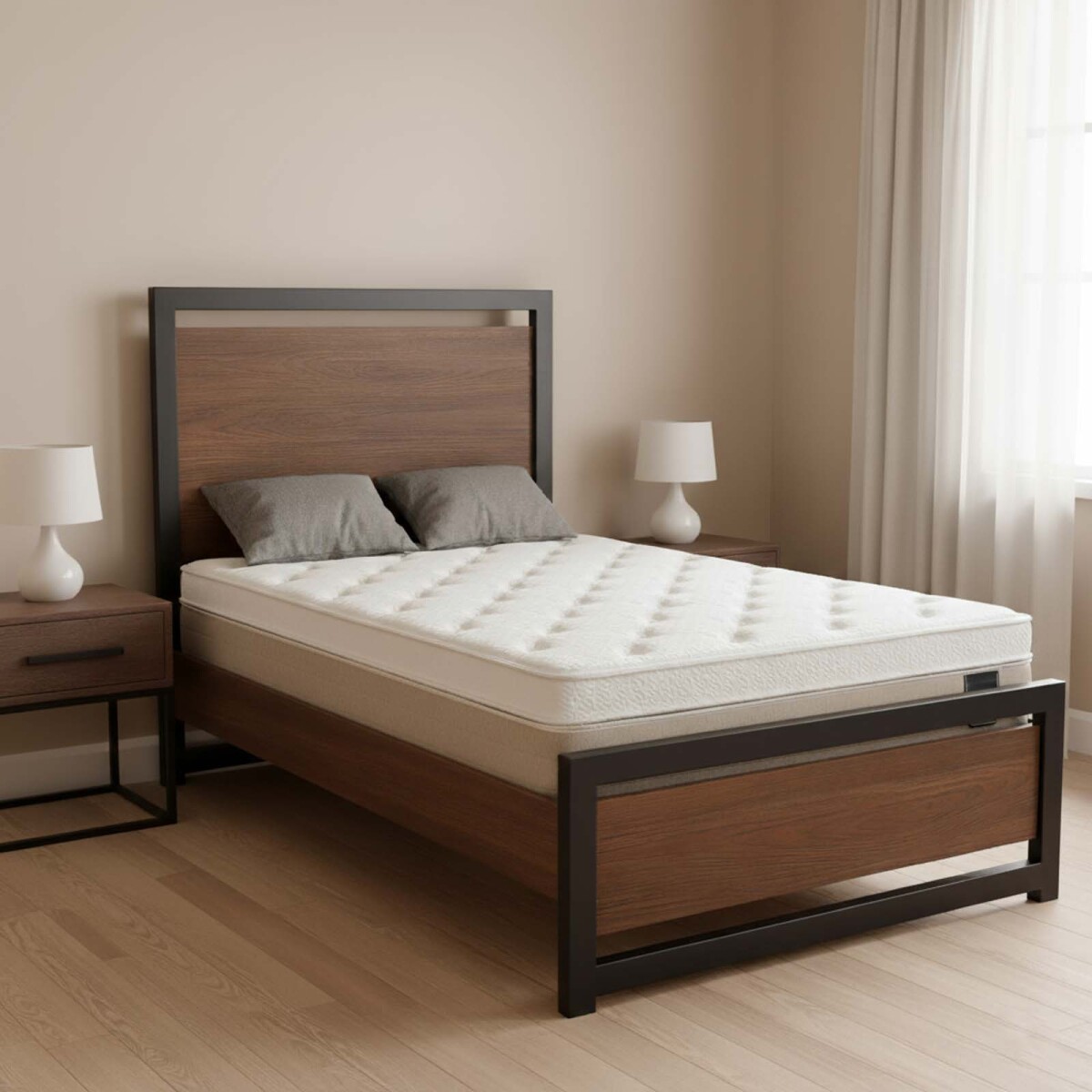 COLCHÓN - KING ESPUMA BLANCO SUNSHINE 