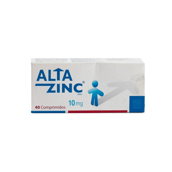 ALTAZINC 10 MG. CJ X 40 COMP. única