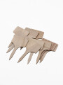 CARTEL IDENTIFICADOR DE PLANTAS SET X10 BEIGE
